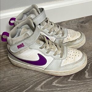 Nike Kids Sneakers - White and Purple